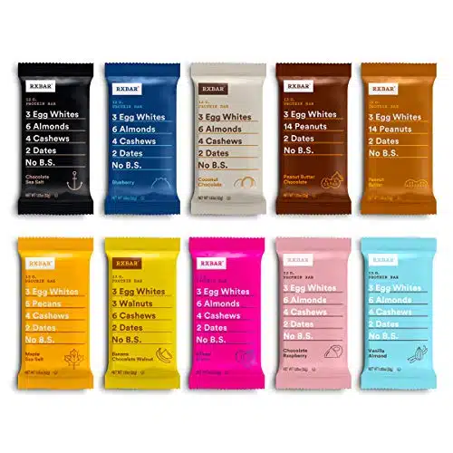 RXBAR Protein Bar, Variety Pack, Flavors, oz Box (Bars)