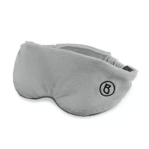 BARMY Weighted Sleep Mask for Women and Men (lboz, Colors) Weighted Eye Mask for Sleeping, Eye Cover Blocks Light Helps Relaxation and Night Sleep, Comfortable Blackout Sleeping Mask, Gray