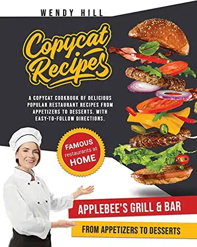 Copycat Recipes   Applebee's A Copycat Cookbook of tasty recipes from the popular Applebee's Grill & Bar restaurant. From appetizers to desserts with ... Make the most popular recipes at home.