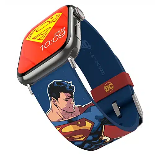 DC Comics â Superman Flight Smartwatch Band â Officially Licensed, Compatible with Every Size & Series of Apple Watch (watch not included)