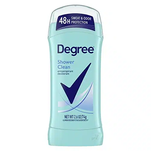 Degree Original Antiperspirant Deodorant Shower Clean Hour Sweat & Odor Protection Antiperspirant for Women oz