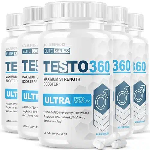 IDEAL PERFORMANCE (Pack) Testo Ultra Pene Testo Complex para Hombres Elite Series pastillas Maximum Strength Pills (Capsules)