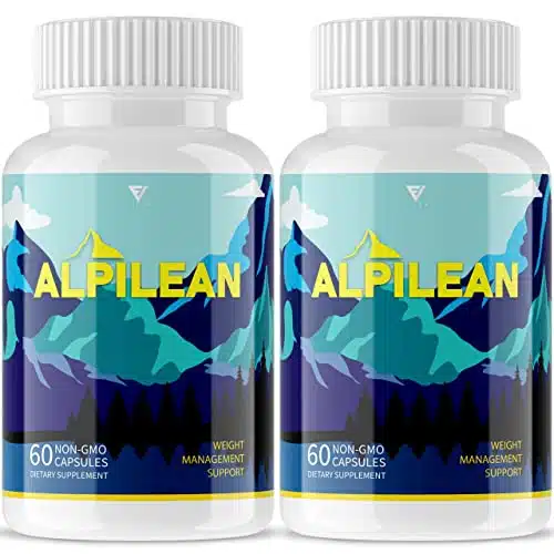 (Pack) Alpilean Max Weight Loss Capsules Supplement, Alpilean Ice Hack Support, Alpilene Himalayan Dietary Supplement, Alpilean Official Vitamin Reviews Formula (Capsules)