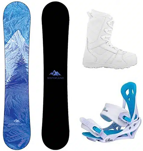 System Juno and Mystic Complete Women's Snowboard Package (cm, Boot )
