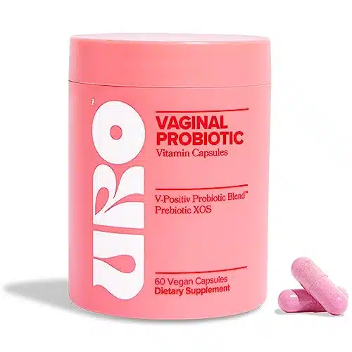 URO Vaginal Probiotics for Women pH Balance with Prebiotics & Lactobacillus Blend   Womens Health Supplement   Promote Healthy Vaginal Odor & Vaginal Flora, Count (Pack of )