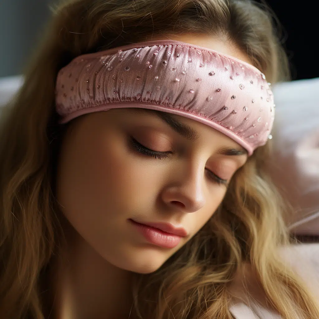 weighted eye mask