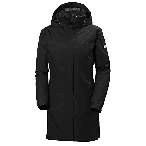 Helly Hansen Women's Standard Aden Insulated Waterproof Windproof Breathable Coat Jacket, Black, XX Large