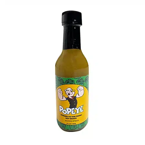 JADE CITY FOODS Popeye Hot Sauce   Popeye's Strong to the Finish Hot Sauce