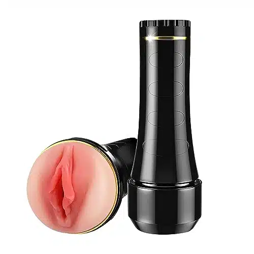 Male Masturbator Cup   Realistic Feel D Textured Vagina for The Most Authentic Sexual Experience   Premium Quality Male Sex Toy for Men   Detachable Design, Easy to Clean, Universal Fit Adult Toys