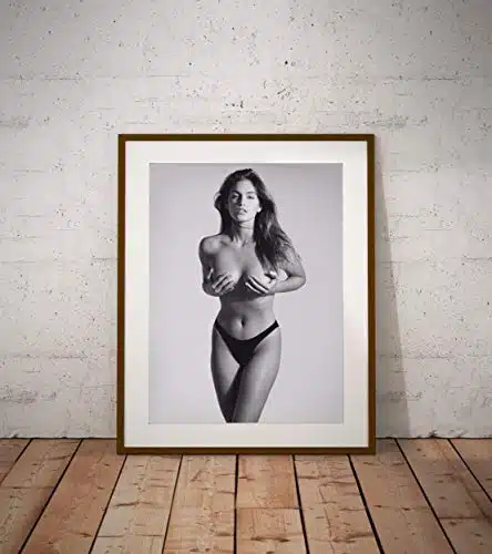 Poster Compatible With Cindy Crawford s Body, Art Print, Wall Decor for Bedroom Living Room Office College Room, Great Gift Idea, Decoration Unframed Size (XL   x(xcm))