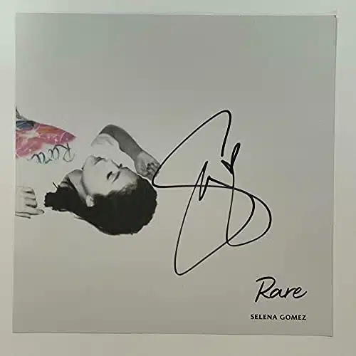 Selena Gomez Signed Autograph xLe Album Flat Lithograph   Sexy Singer Rare   Music Albums