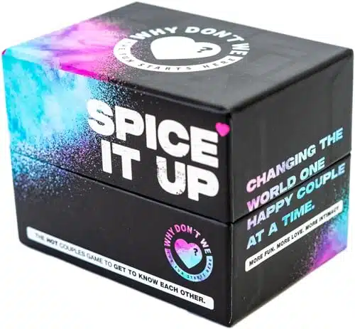 Spice IT UP by Why Dont We. Spicy Couples Games for Adults with Cards with Conversations, Spicy Dares & More   Best Date Night Games for Couples   Romantic Adult Couple Games