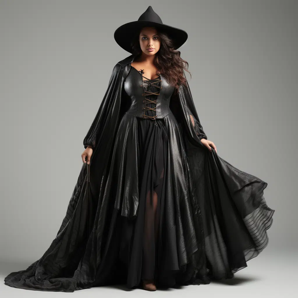 plus size witch costume