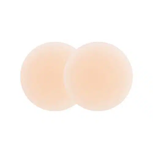 Boob eez Headlight Hiders Thin Reusable Silicone Nipple Pasties (Nude)