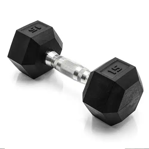 CAP Barbell LB Coated Hex Dumbbell Weight, New Edition