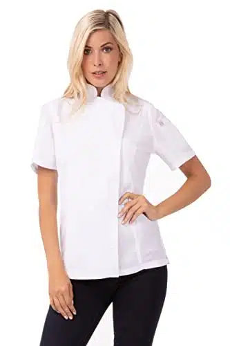 Chef Works Women's Springfield Chef Coat, White, X Small