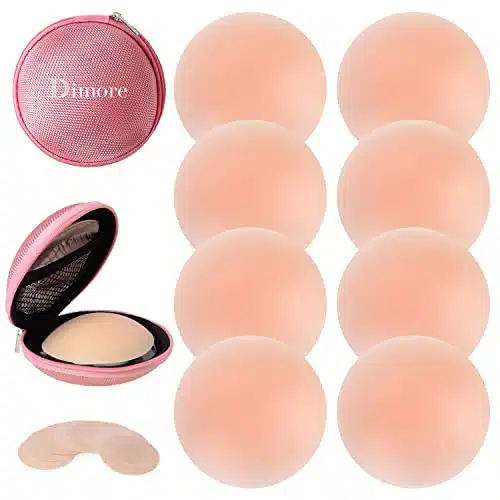 Dimore Pairs Nipple Covers Pasties for Women Reusable Adhesive Breast Lift Nipple Covers