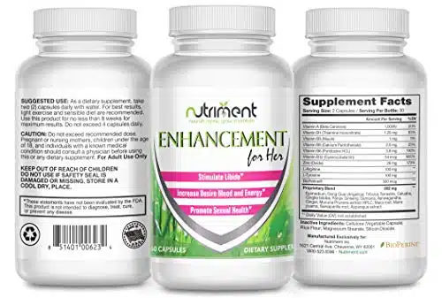 Enhancement for Her Plus  Female Enhancement Pills  Boost Mood  Arousal and Climax Naturally   Vegan Cap