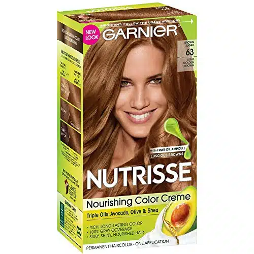 Garnier Nutrisse Nourishing Color Creme [] Light Golden Brown ea (Pack of )