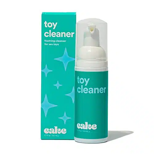 Hello Cake Toy Cleaner, Adult Sex Toy Cleaner Gentle Foaming Cleanser. Natural Toy Cleaner Foam, Fragrance Free, Compatible with All Sex Toys (Fl. Oz)