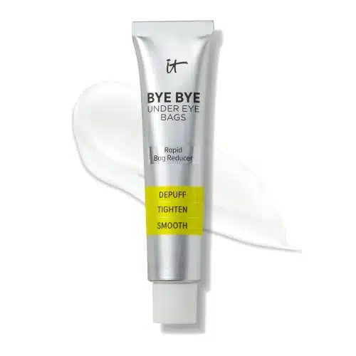 IT Cosmetics Bye Bye Under Eye Bags Daytime Treatment  Depuffs, Tightens, Smooths & Reduces Look of Wrinkles & Fine Lines  All Skin Tones  Comfortable on Bare Skin or Over Mak