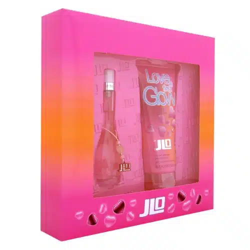 Jennifer Lopez GLOW LOVE AT FIRST Women Gift Set Eau de Toilette oz Spray + oz SGEL