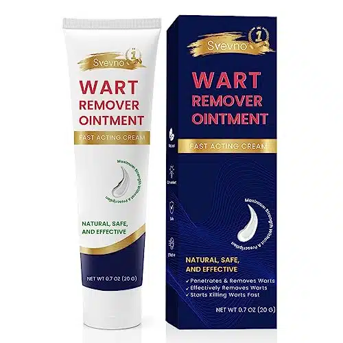 Maximum Strength Fast Acting Wart Cream   Wart Cream with Salicylic Acid   Fast Acting Wart Ointment, Wart Cream for Warts, Plantar Wart, Genital Warts, Common Wart, Corn   Wa
