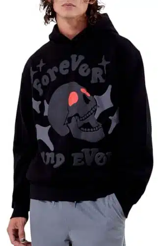 PacSun Men's Forever Hoodie   Black size Large