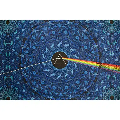 Sunshine Joy D Pink Floyd The Dark Side Of The Moon Tapestry Lyrics Blue xInches
