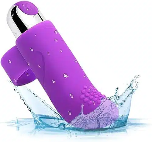 Travel Finger Vibrators   Waterproof Massage Toy Mini VibratoQuite Soft Silicone Finger Massage A