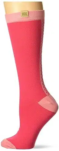 UGG Women's Tasman Crew Sock, Pink Glow, OS