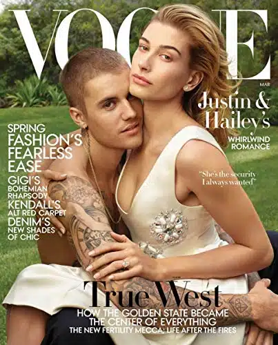 Vogue Magazine (March, ) Justin Bieber and Hailey Bieber