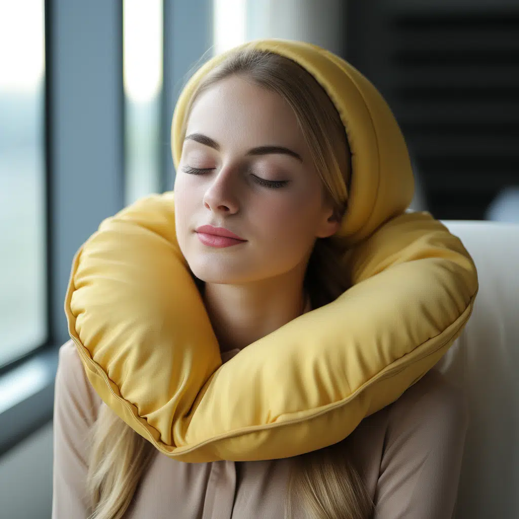 neck roll pillow