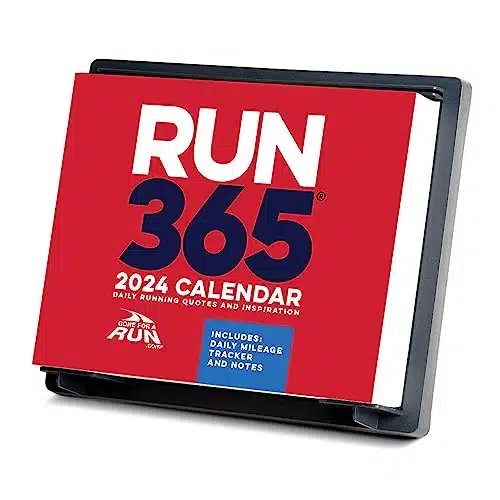 Gone for a Run Runner's Daily Desk Calendar Daily Running Quotes and Inspiration for Runners