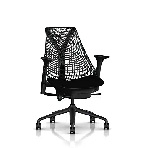 Herman Miller Sayl Chair, Black Rhythm