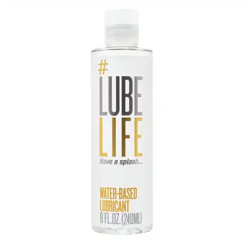 Lube Life Water Based Personal Lubricant, Lube for Men, Women and Couples, Non Staining, Fl Oz