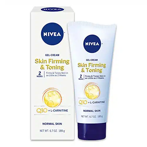 Nivea Skin Firming and Toning Body Gel Cream with Q, Firming Body Cream, Moisturizing Skin Cream, Oz Tube