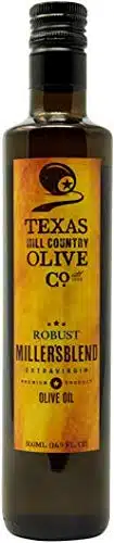Texas Hill Country Olive Co Miller's Blend Extra Virgin Olive Oil   Cold Pressed EVOO Gourmet Olive Oil   Rich & Robust   Perfect for Dressing & Dipping   Award Winning & Made