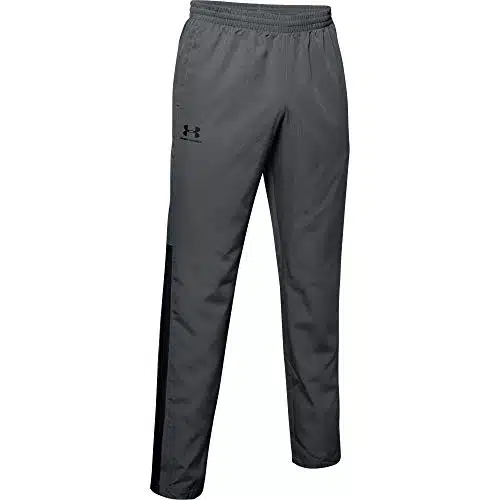 Under Armour Men's Woven Vital Workout Pants , Pitch Gray ()Black , Large