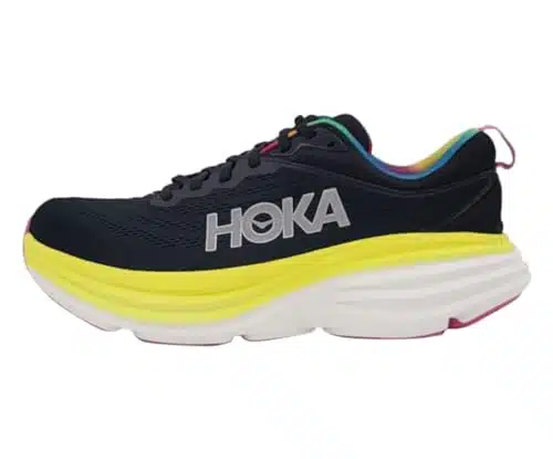 HOKA ONE ONE Bondi omens Shoes , Color BlackCitrus Glow