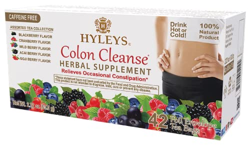 Hyleys Colon Cleanse Tea Assorted Flavors   Tea Bags (Pack)
