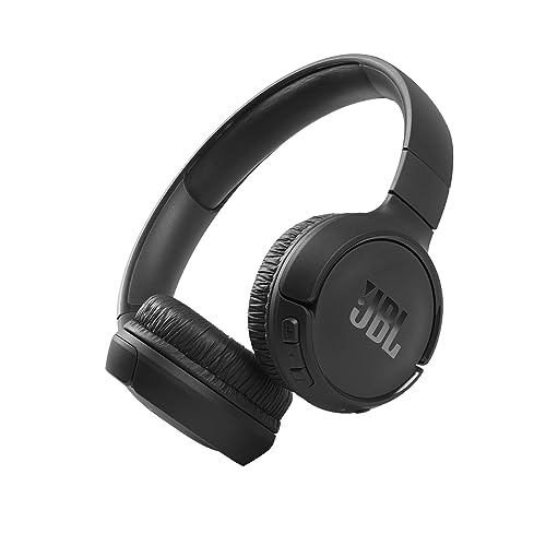 JBL Tune BT Wireless On Ear Headphones with Purebass Sound   Black