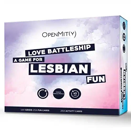 OpenMity Love Battleship  Fun & Playful Game for Lesbian Couples  Cute Game for Date Night Ideas